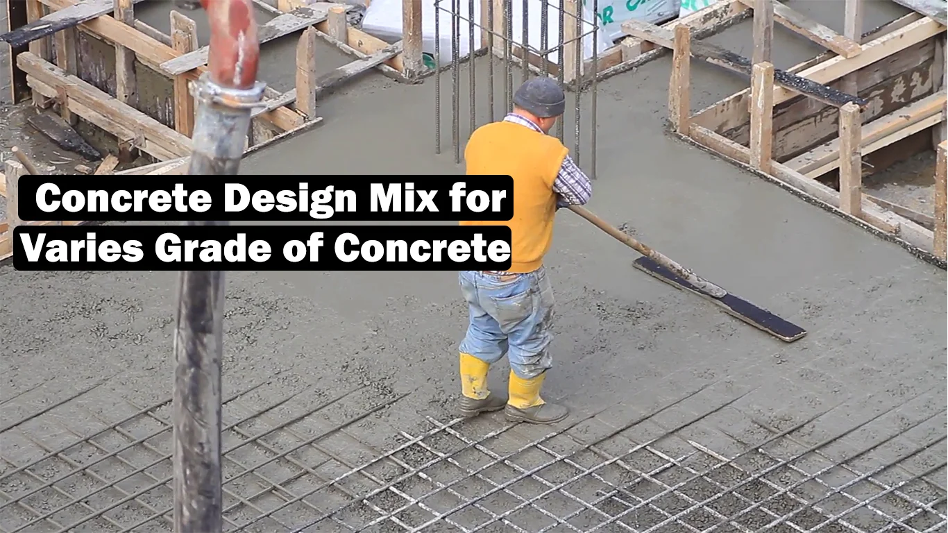 Concrete Design Mix