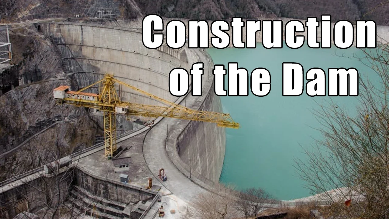 construction of the check dam