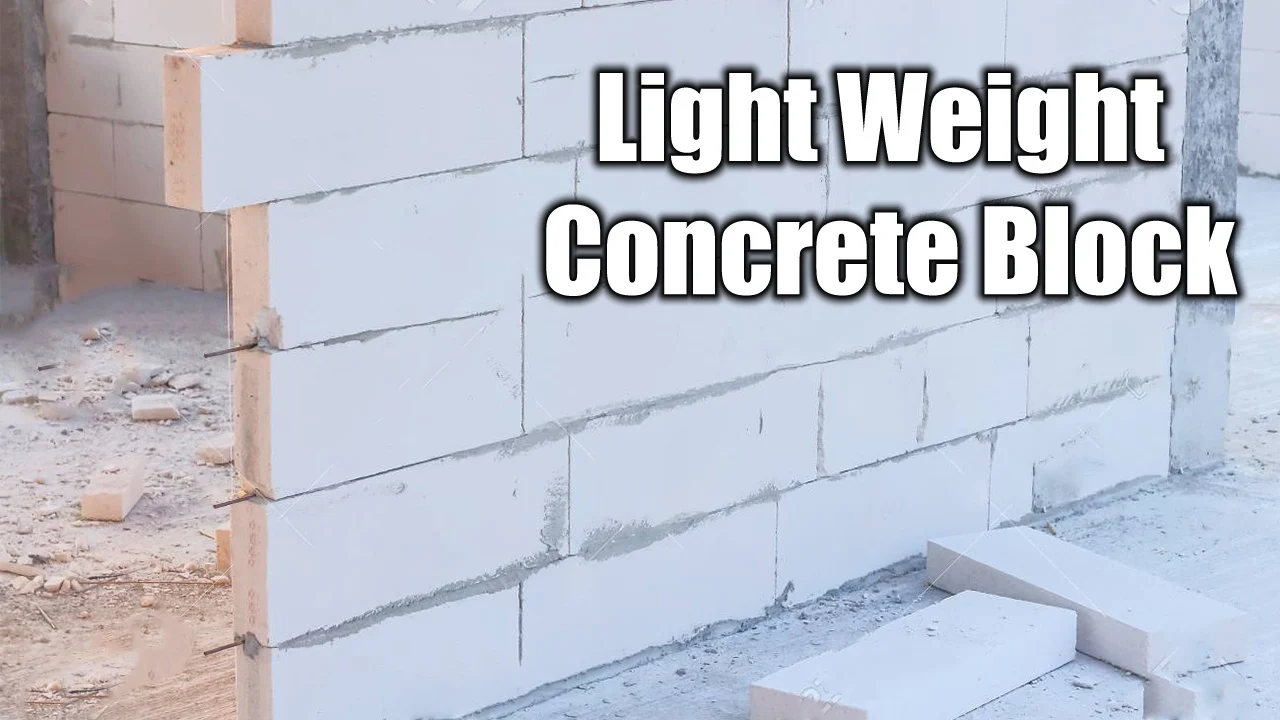 Light Weight Concrete Block