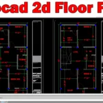 Autocad 2d Floor Plan DWG File