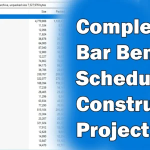 Complete Bar Bending Schedule for Construction Projects