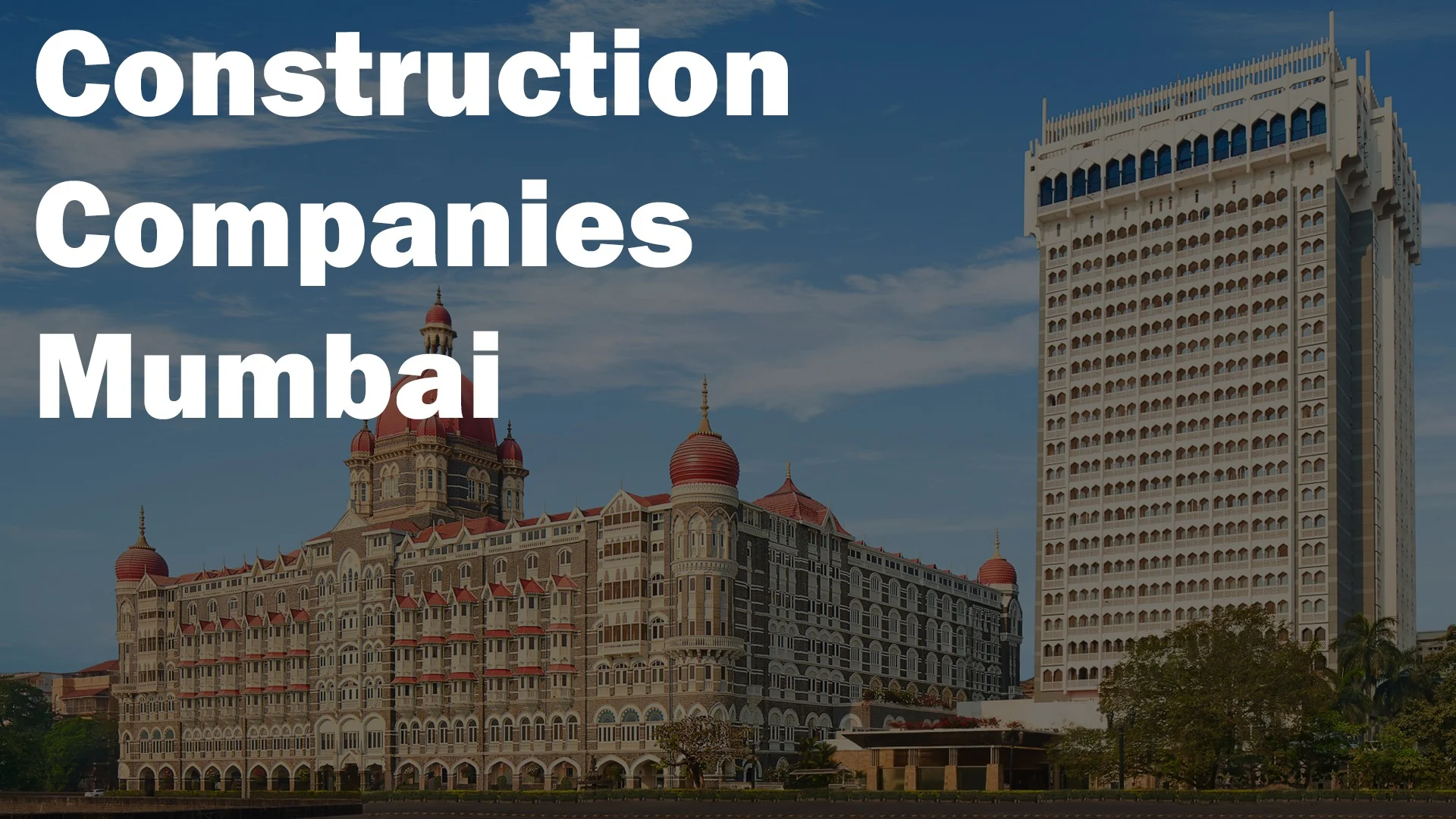 Construction Companies in Mumbai Online CivilForum