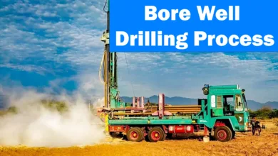 Bore well Drilling Process
