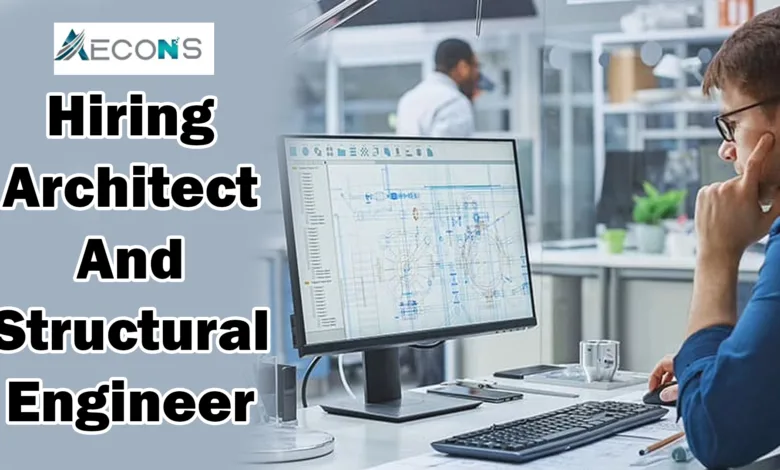 Hiring Architect And Structural  Engineer In Aecons Infotech Pvt Ltd