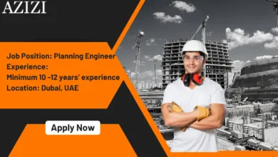 Job Opening for Planning Engineer in Dubai